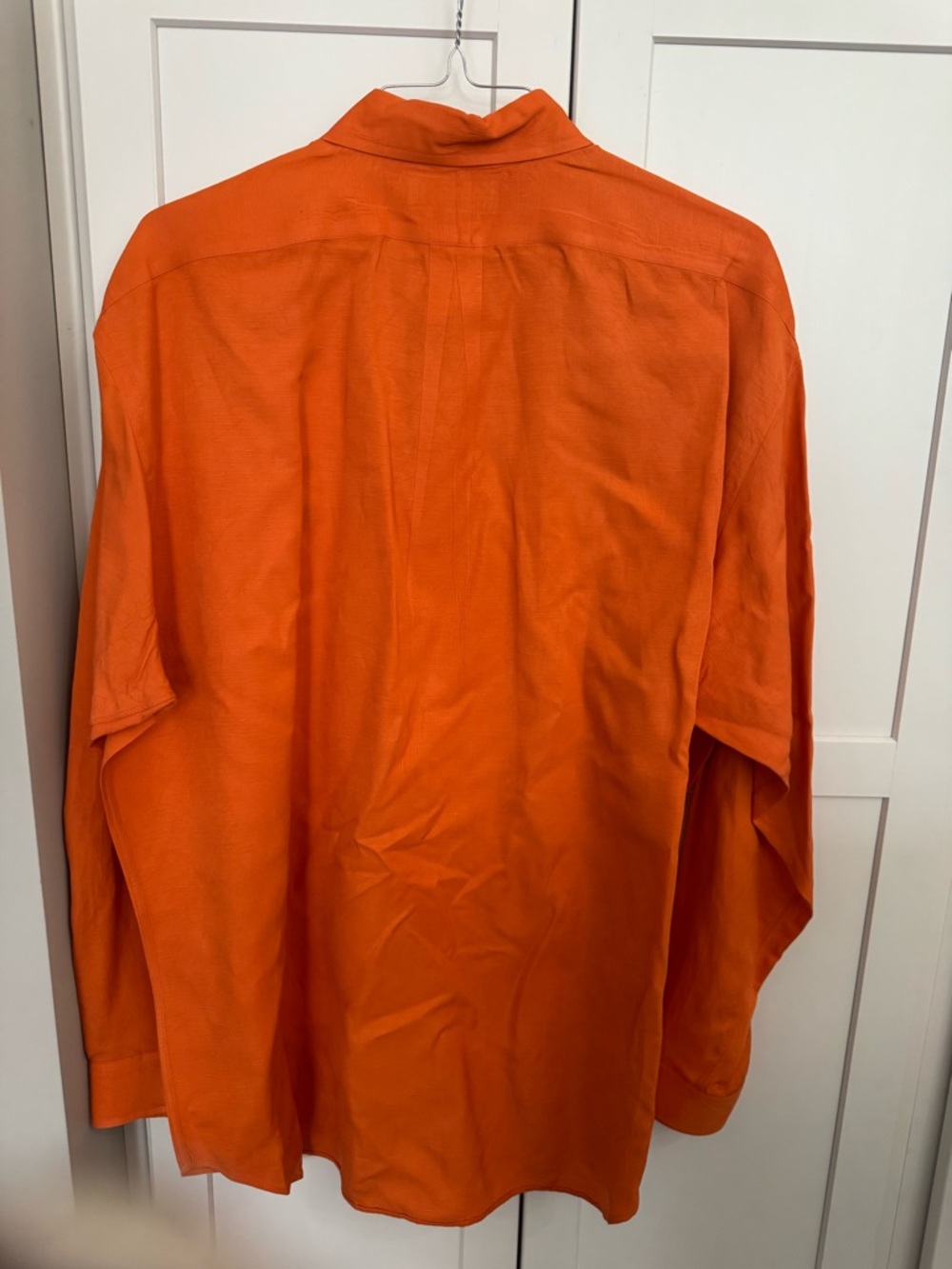Ralph Lauren Men’s Orange Button-Down Dress Shirt - Picture 6 of 6